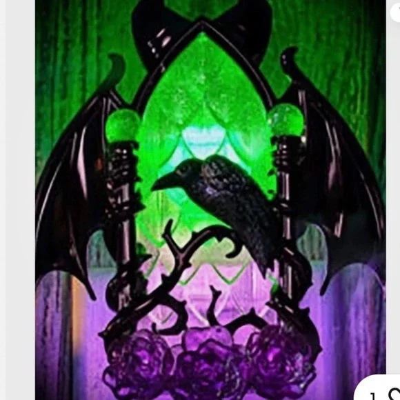 Bath & Body Works Villains Maleficent Raven Wallflowers Fragrance Plug NEW - Picture 2 of 8